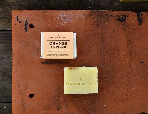 Orange Ginger Mini Handmade Guest Soap