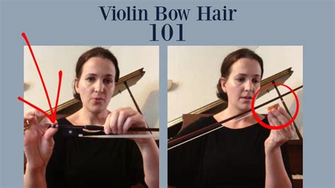 How To Tighten And Loosen The Violin Bow Hair And Apply Rosin Youtube