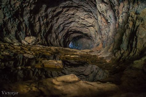 Fond Décran La Grotte Formation Spéléologie Roche Géologie