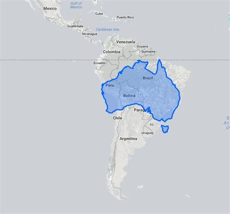 The united states of america (usa), commonly known as the united states (u.s. How Big is Australia Compared to the U.S.A. & Other Countries?