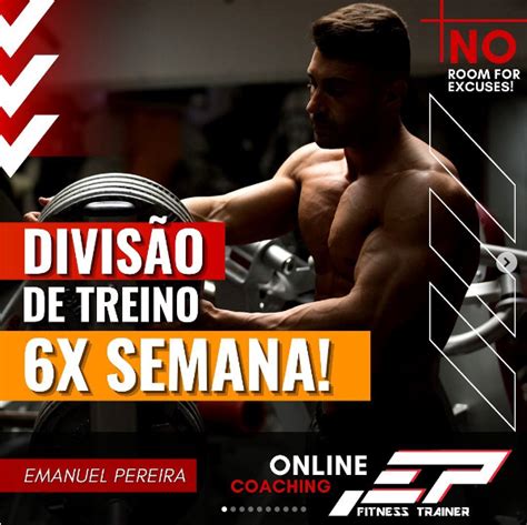 Divisão De Treino 6x Por Semana Emanuel Fitness Trainer
