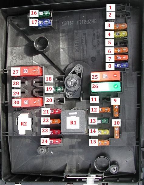 Fuse box Volkswagen Golf 6