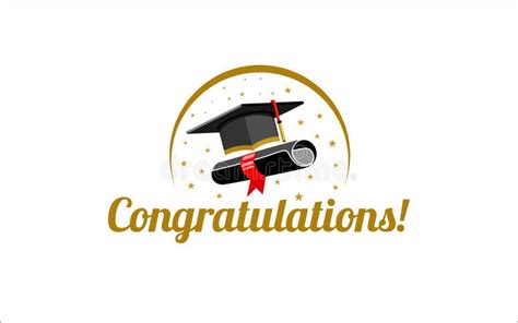 Illustration Vector Graphic Of Congratulations Graduation Concept Logo
