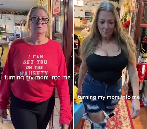 Turning My Mom Into Me Awesome And Unexpected Mom Makeovers