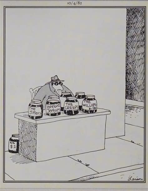 10 Hilarious Far Side Comics Starring Shady Characters Wearing Trench Coats