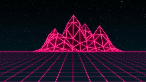 Pink Retrowave Neon Art Graphics 4k Hd Vaporwave Wallpapers Hd