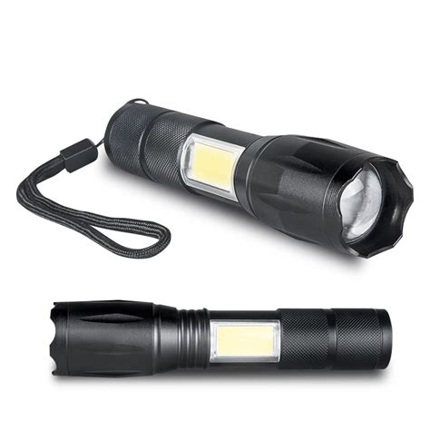 2018 Newest Led Cob T6 Flashlight 4 Modes 3800lm Highly Bright Portable