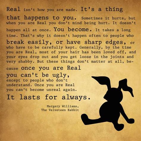 Velveteen Rabbit Quotes Wedding