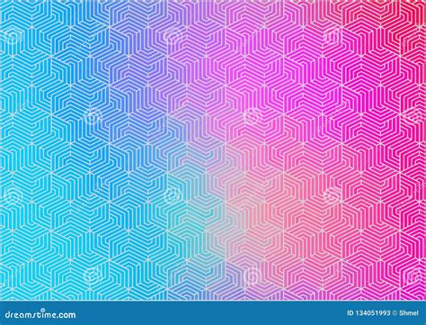 Horizontal Abstract Gradient Color Pattern Texture For Your Design