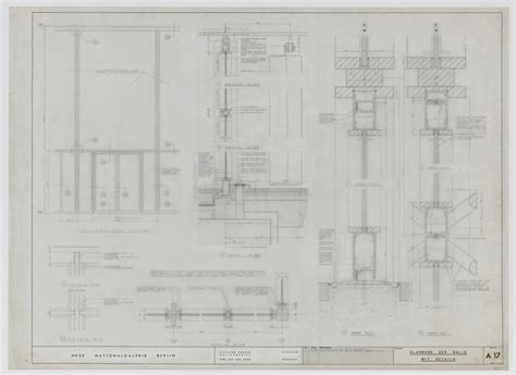 Ludwig Mies Van Der Rohe New National Gallery Berlin Germany