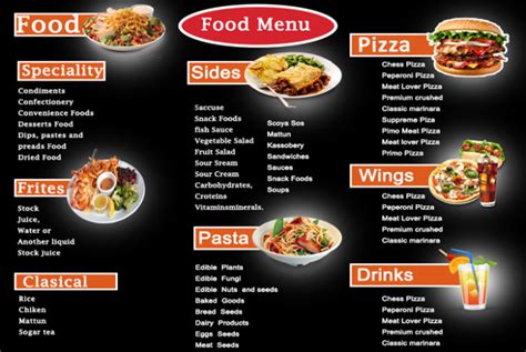 Vous aimez prendre soin de vous et de la planète ? Design a amazing food menu by Riponroy181 | Fiverr