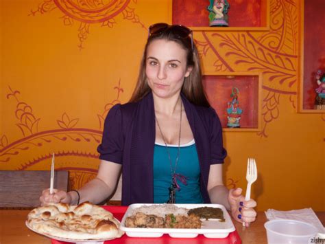 thumbs pro cute girl nina gitch tries indian cuisine for the first time zishy