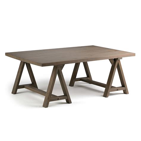 It can also be used as a side table. Solid Wood Coffee Table Sets - Home Furniture Design