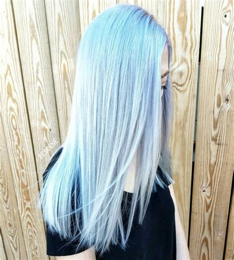 30 Icy Light Blue Hair Color Ideas For Girls Light Blue Hair Hair