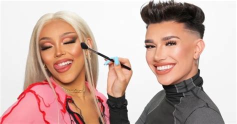Doja Cat Cant Stop Bragging While Getting A Makeover By James Charles