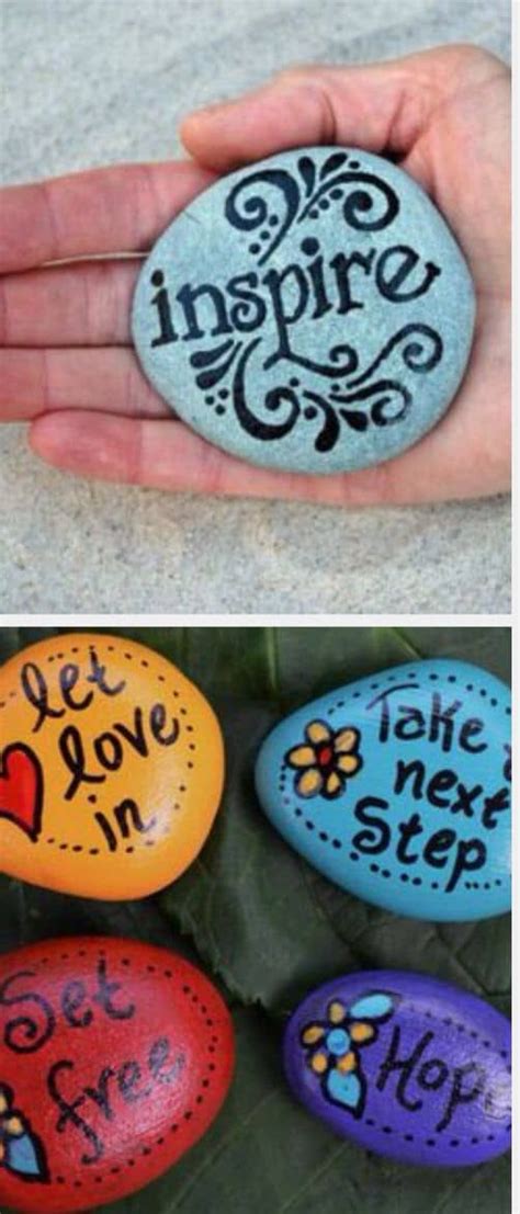 I like the lemon in the vas. Painted Rocks Ideas Best Rock Art Designs Garden Ideas ...