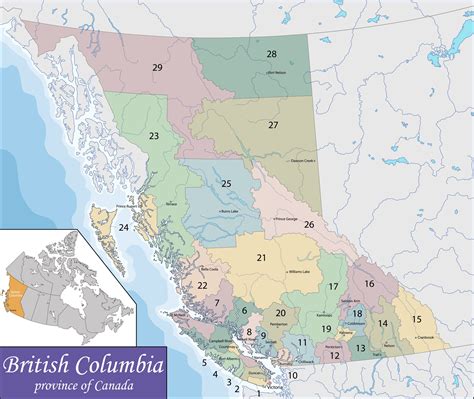British Columbia Maps And Driving Info Accommodations Bc