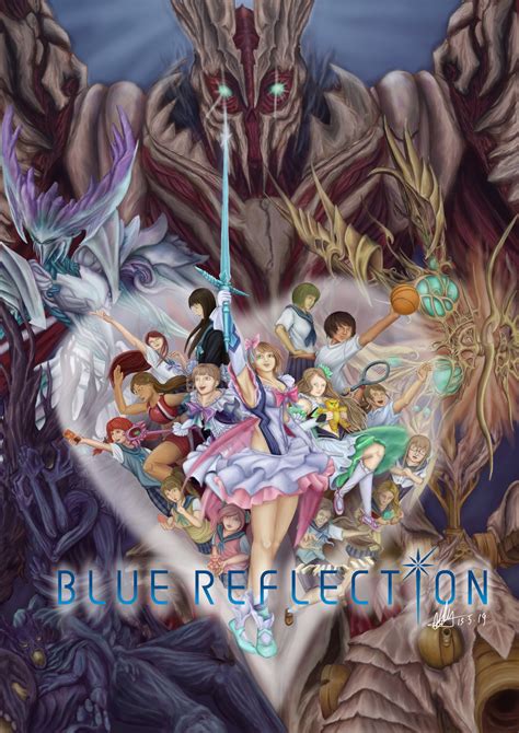 Artstation Blue Reflection