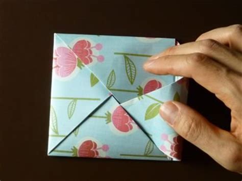 Beautiful Origami Envelope - Folding Instructions and Video
