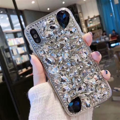 Luxury Rhinestone Diamond Case For Apple Iphone Xs Xr X 6 6s 7 8 Plus
