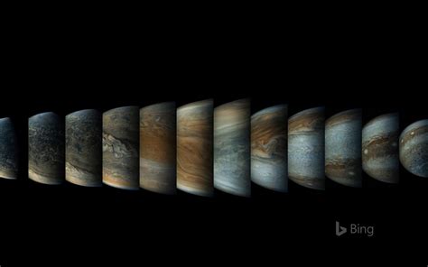 Sequence Of Enhanced Color Images Of Jupiter Bing Wallpapers Sonu Rai