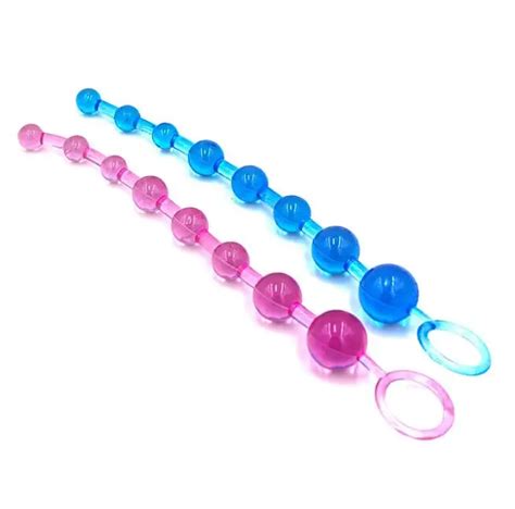Extra Long Anal Beads For Beginner Flexible Stimulator Anal Dildo Massager Anal Sex Toys Butt