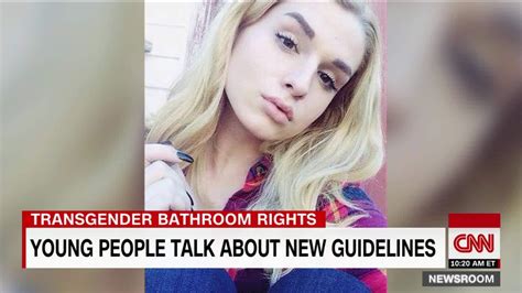 Transgender Youth Talk About Bathroom Guidelines Cnn Video