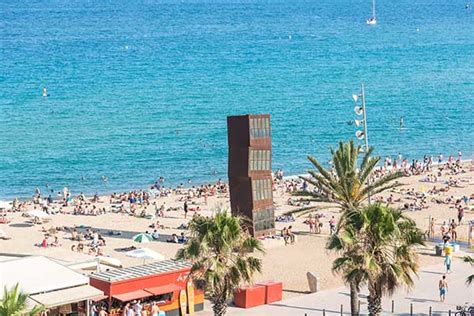 Eén van de vele troeven van barcelona is ongetwijfeld zijn 4,5 kilometer lange strand. Strand van Barcelona - Zwemmen & Zwembaden