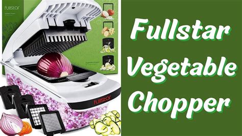 Fullstar Vegetable Trilogy A Culinary Symphony Of Choppers Slicers