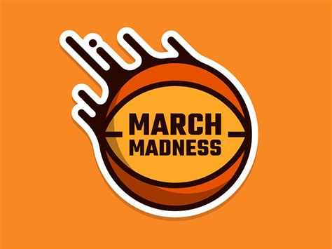 March Madness Basketball By Stephen W Piercey On Dribbble