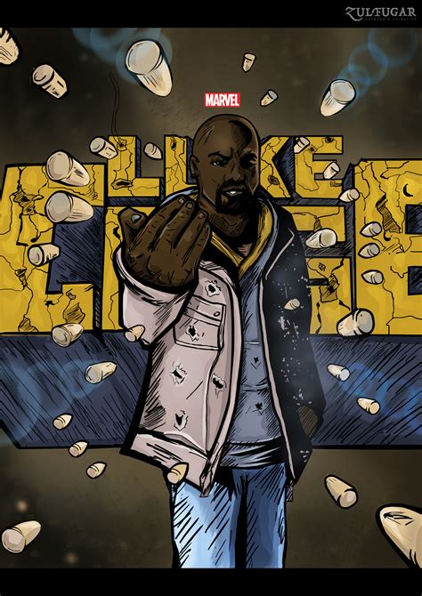 Marvels Luke Cage Fan Art On Behance