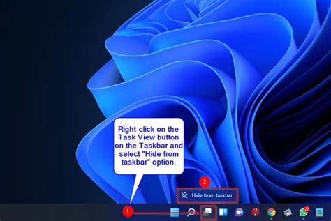 How To Show Or Hide Task View Button On Taskbar Of Windows 11 Gear