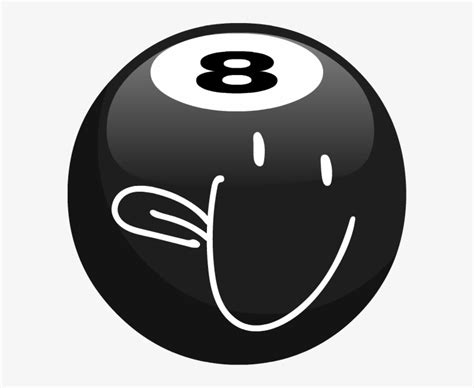 Download Tennis Ball Clipart Bfb Battle For Bfdi 8 Ball Transparent