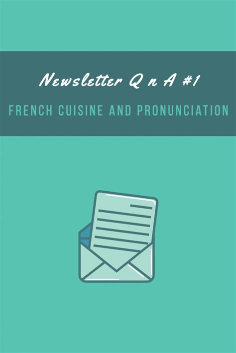 The French Cuisine and When to Pronounce the s in “plus” | Learn french ...