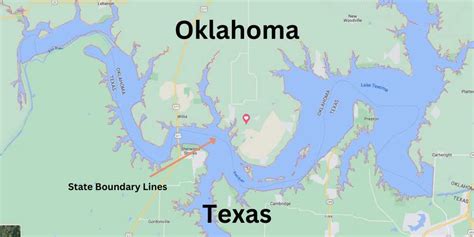 Is Lake Texoma In Texas Or Oklahoma Explained Go Lake Texoma