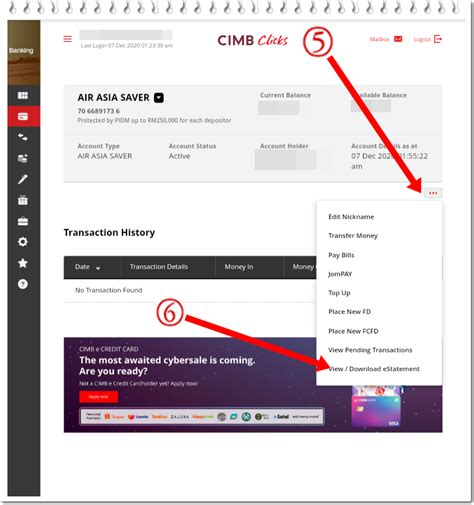 Ia dikeluarkan pada bulan mac, jun, september dan juga disember. Cara Dapatkan Bank Statement Cimb Bank Melalui CimbClicks