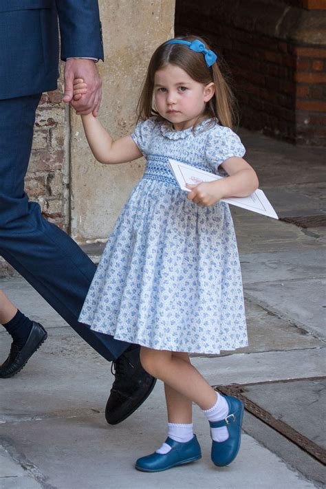 Princess Charlotte Changed Her Hairstyle For Prince Louis Christening