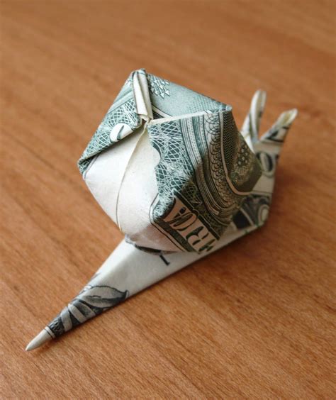 Dollar Bill Origami Snail By Craigfoldsfives On Deviantart