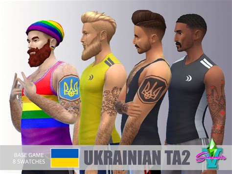 The Sims Resource Simmiev Ukrainian Left Arm Ta2