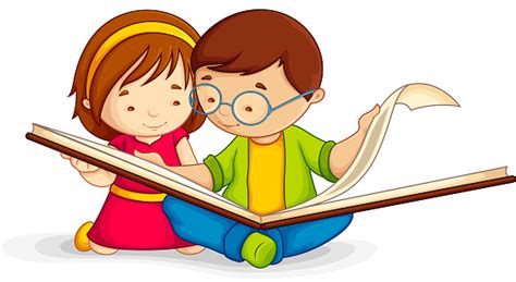 Ilustración De Niño Leyendo Libro Abierto Y Más Vectores Libres De