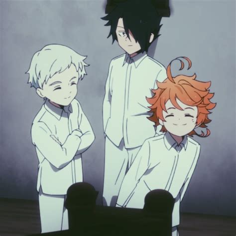The Promised Neverland Icons🌳 Neverland Art Neverland Anime Characters