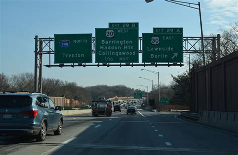Interstate 295 North Bellmawr To Burlington Aaroads New Jersey