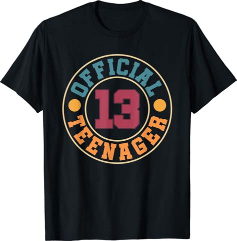 13th Birthday 2008 Thirteen Vintage Official Teenager T