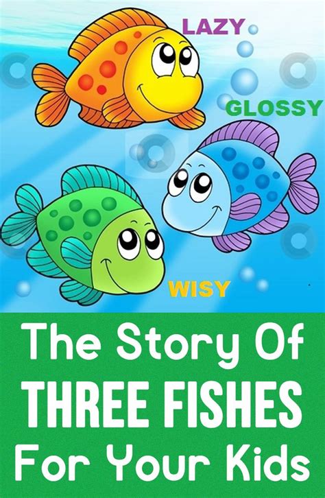 English activities fun ways to teach english. The Story Of Three Fishes For Your Kids To Read | English ...