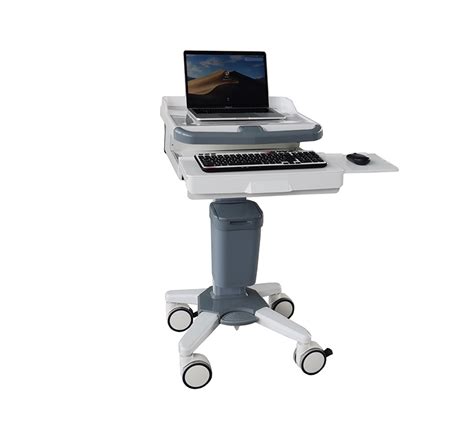 Mk Pc01 Mobile Medical Laptop Cart On Wheels For Hospital Vlrengbr
