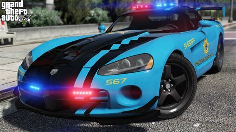 Dodge Viper Police Car