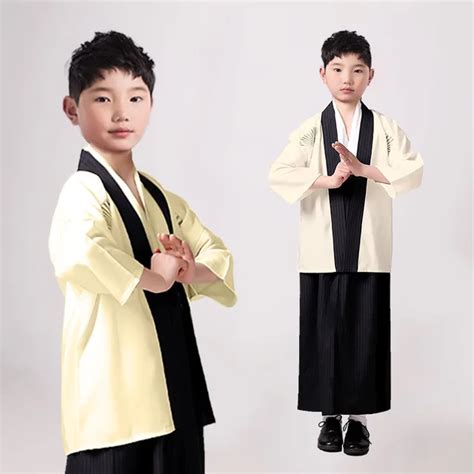 Japanese Style Suit For Boys Japanese Kimono Sets Children Clothes