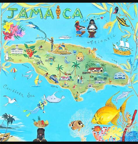 Pin By Candi Williams Hladik On Jamaica Jamaica Travel Illustration Print Inspiration