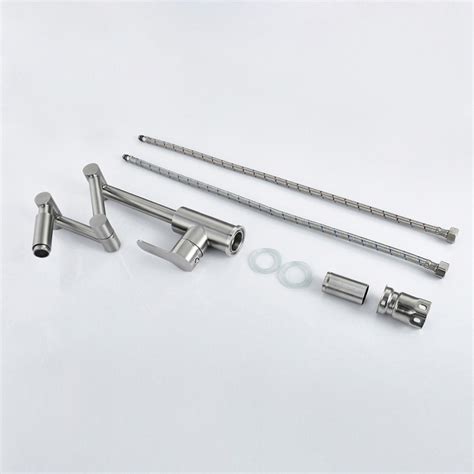 Moen also provides a user's guide with the package so that the customers can easily install it without any external help. Luxury Modern Stainless Steel 1-Handle 1-Hole Articulating ...