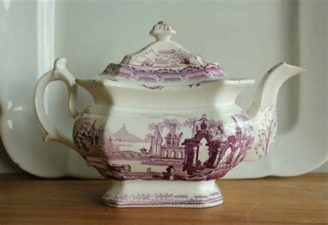 Beautiful Purple Teapot Purple Tea Pot Tea Pots Antique Teapot